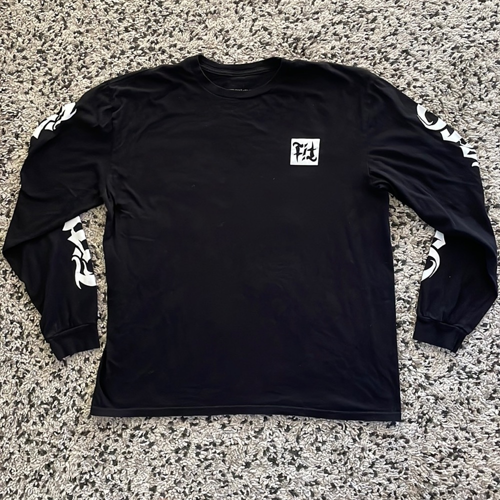 Fit Bike Co Long Sleeve Shirt—XL, Black